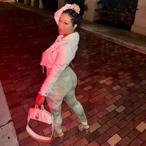 Tye-die leggings size S